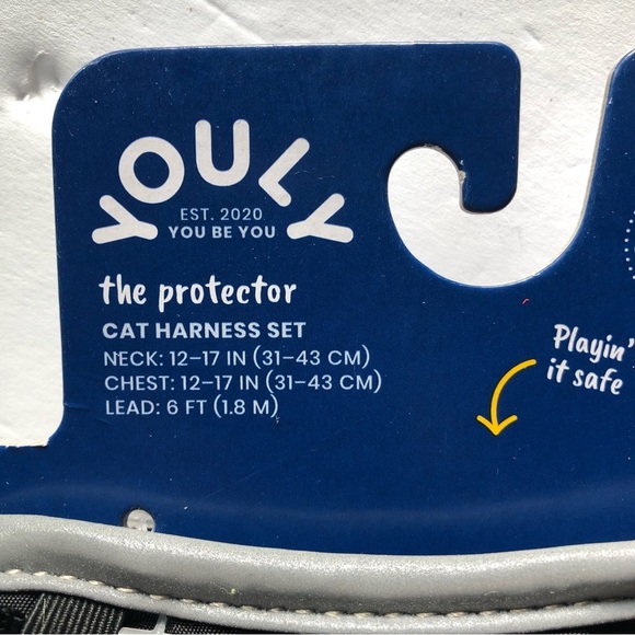 NWT Youly Cat Harness Leash Set S/M - Picture 14 of 15